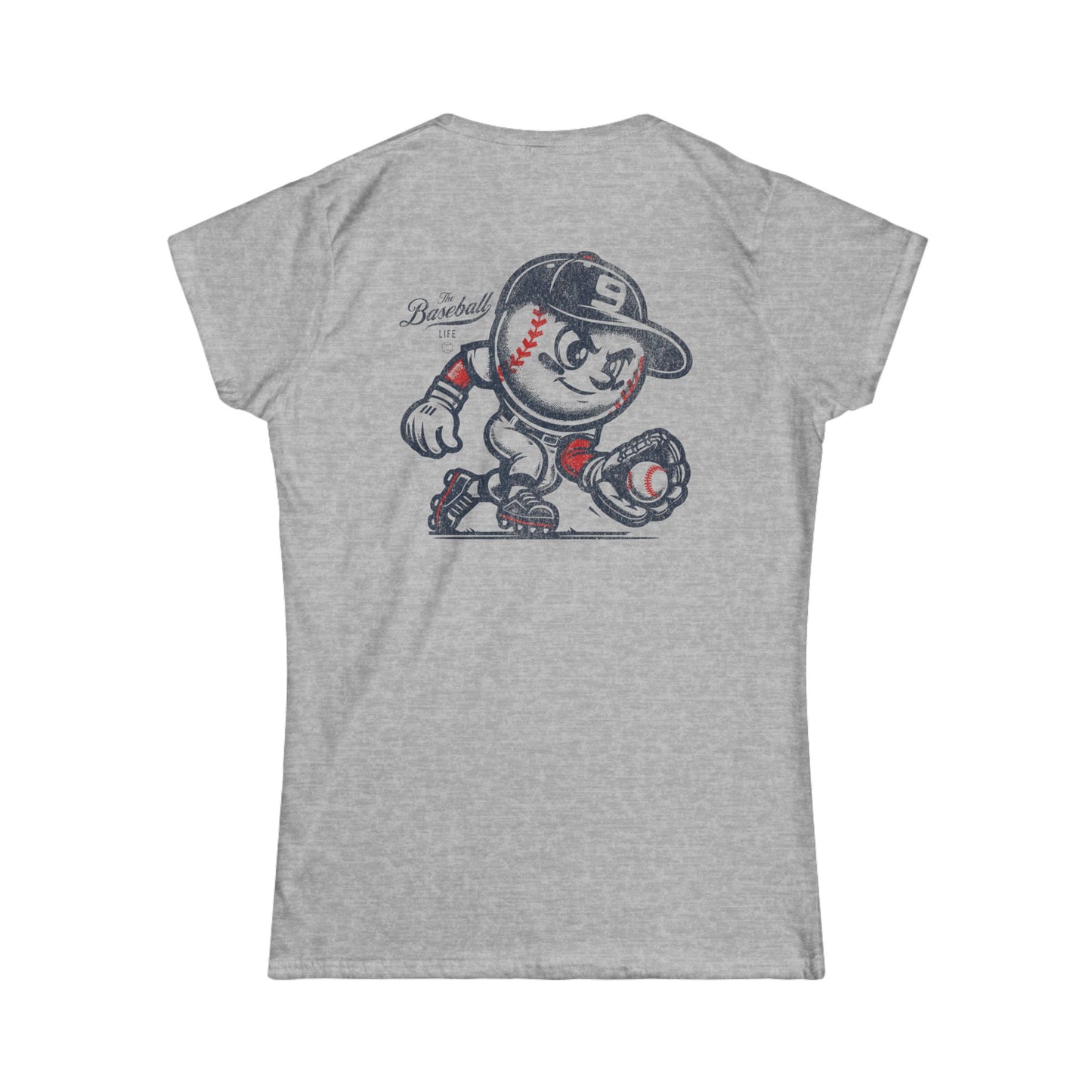Mr. Baseball Mascot Fielding_Women's