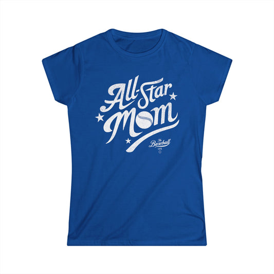 Women's All-Star Mom Baseball T-Shirt