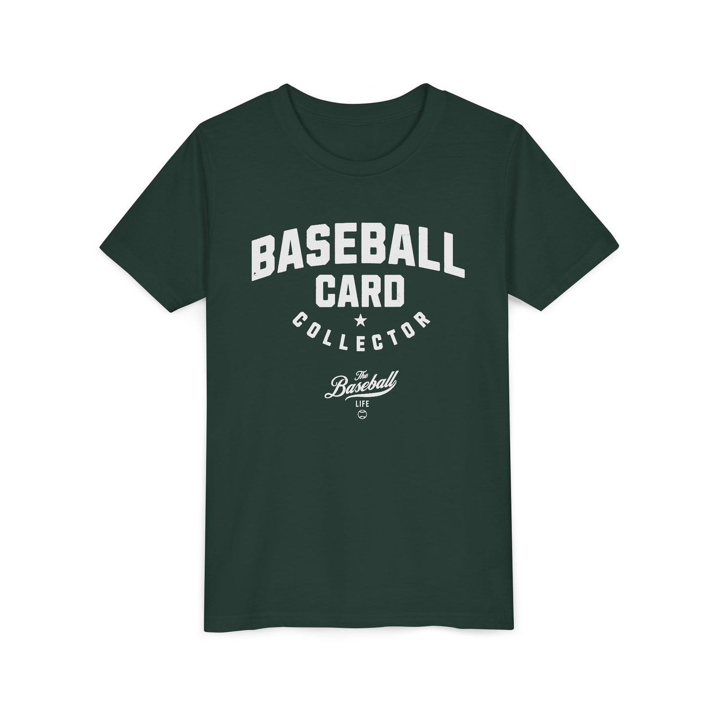 Youth Baseball Card Collector T-Shirt