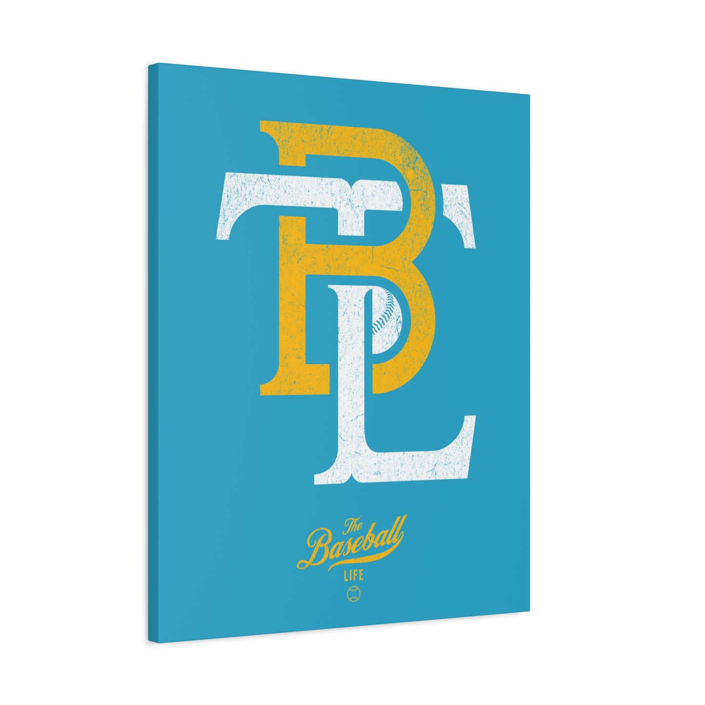 TBL Insignia Wall Art Canvas_Turquoise