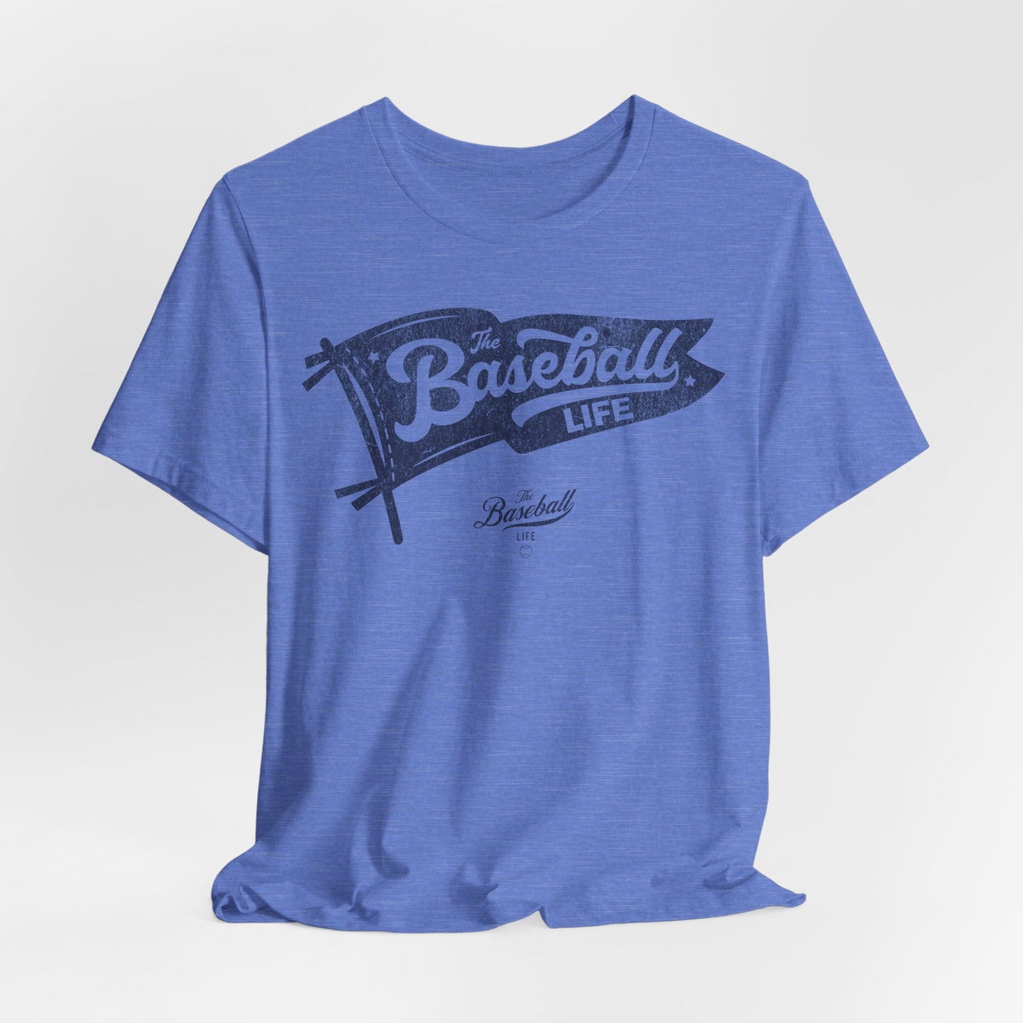 Classic Pennant_Navy Print T-Shirt