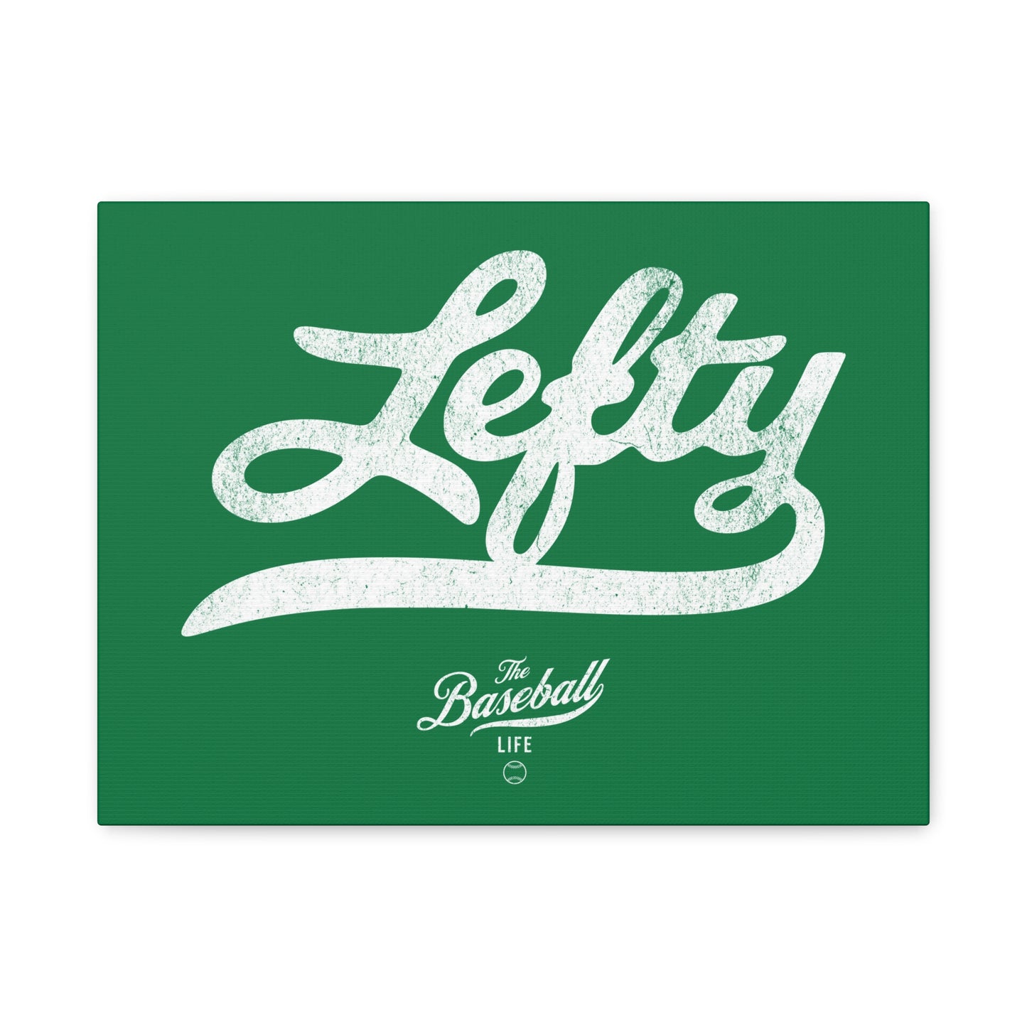 Lefty Wall Art Canvas_Green