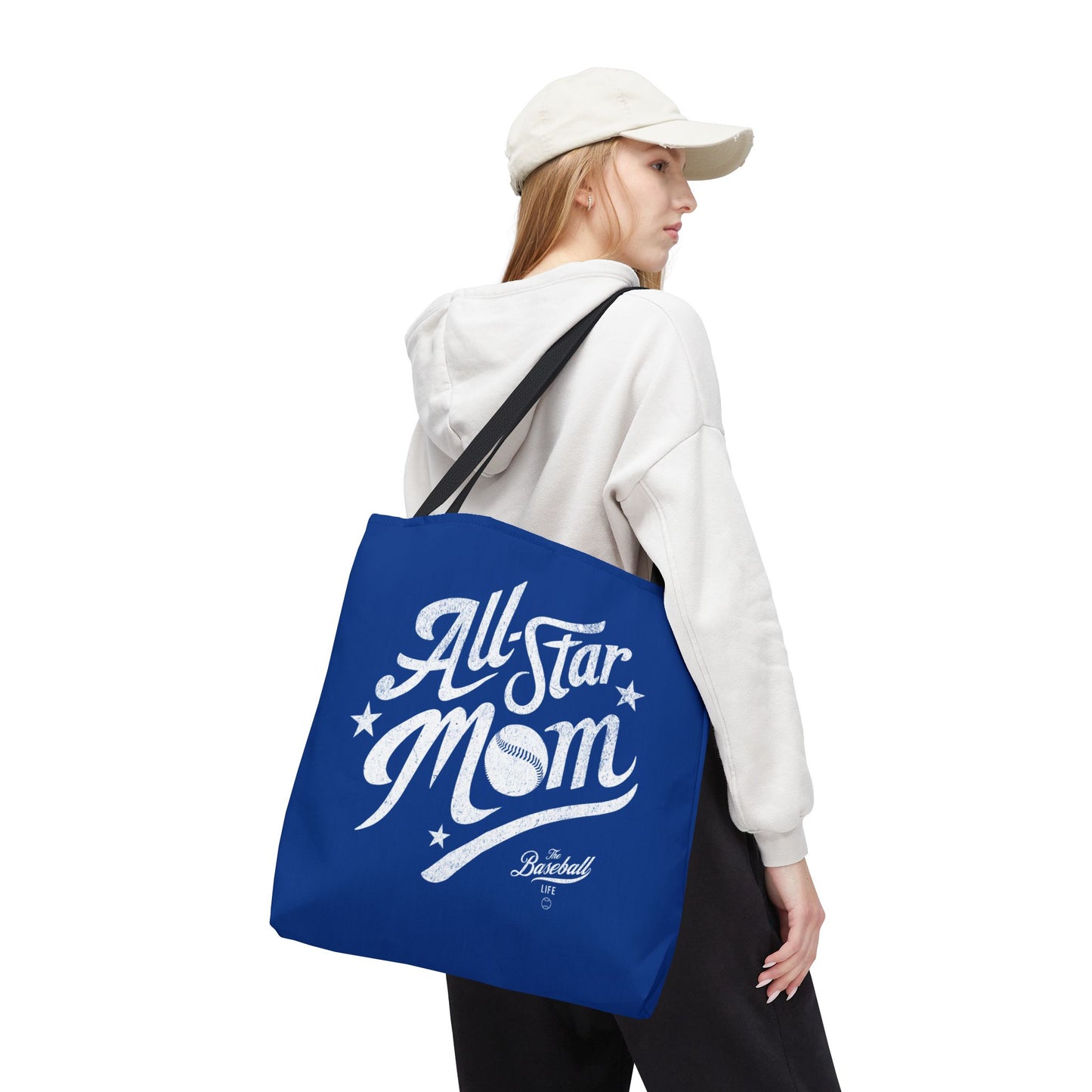 All-Star Mom Tote Bag_Royal Blue