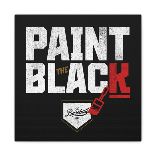 Paint The Black Wall Art Canvas