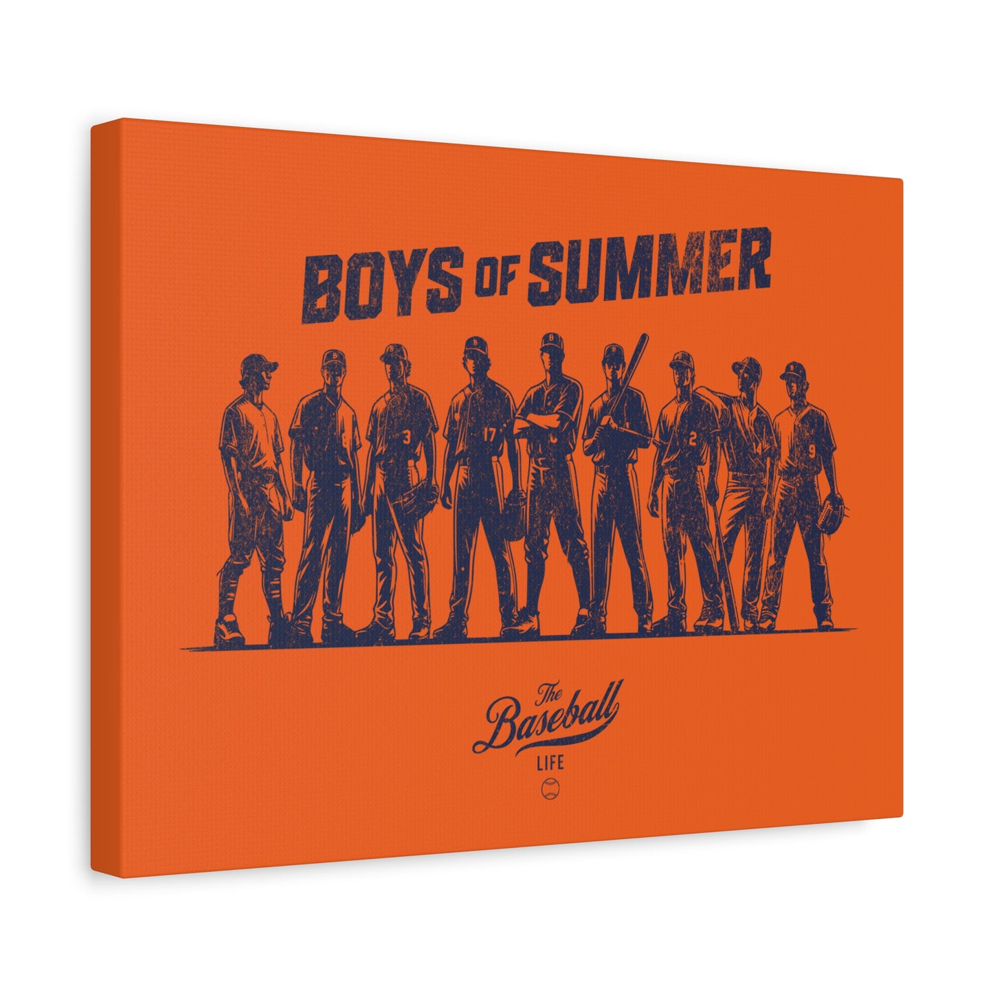 Boys of Summer Wall Art Canvas_Orange