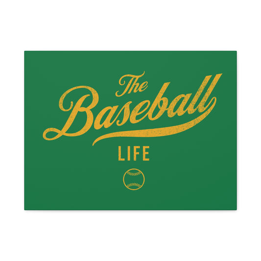 Wall Art Canvas_Green w Yellow Gold