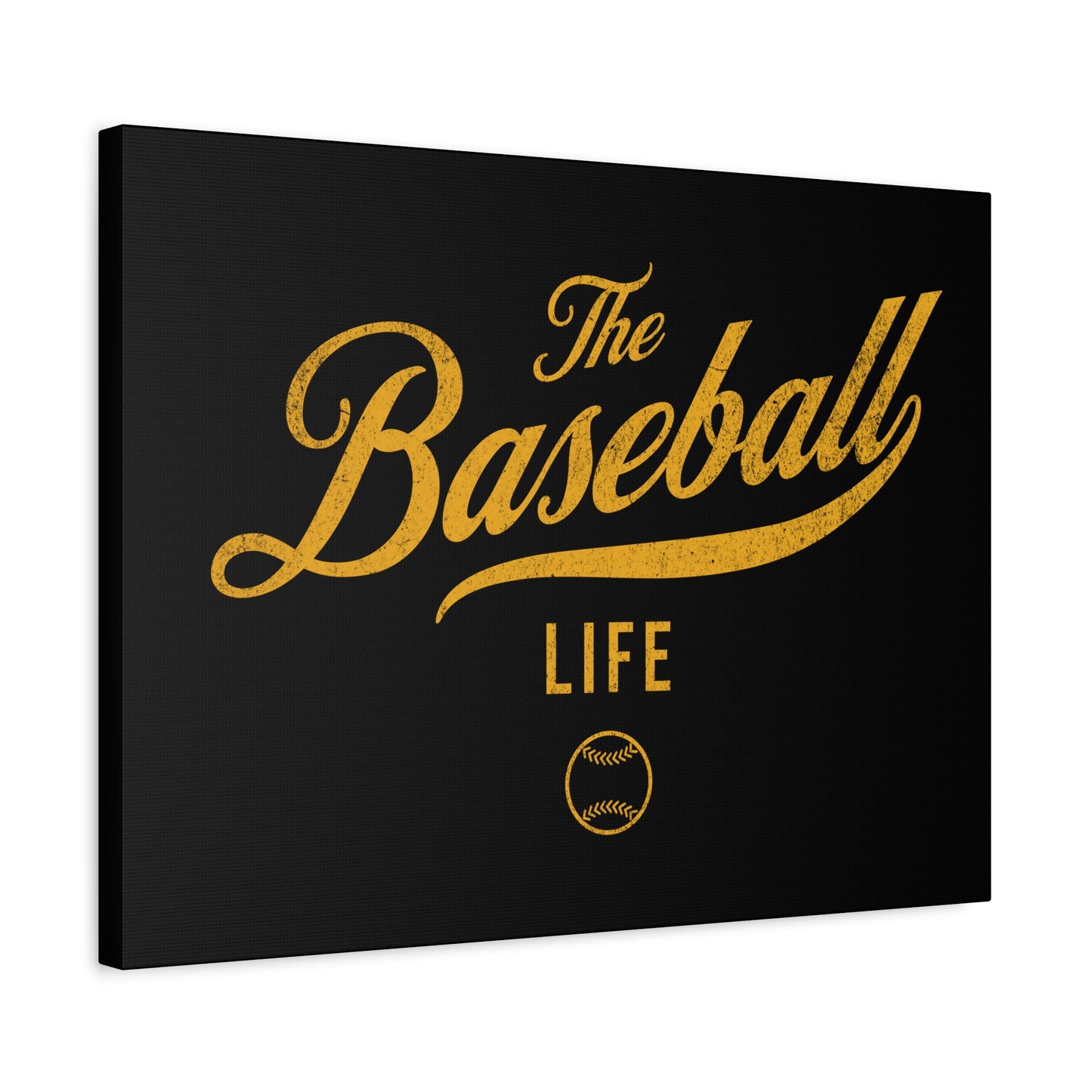 Wall Art Canvas_Black w Yellow Gold