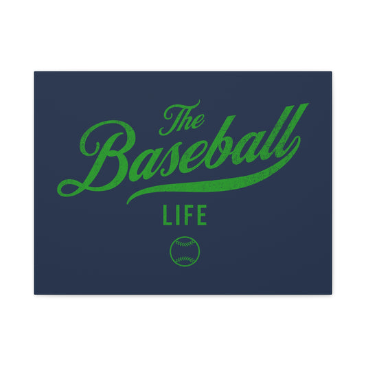 Wall Art Canvas_Navy w Green