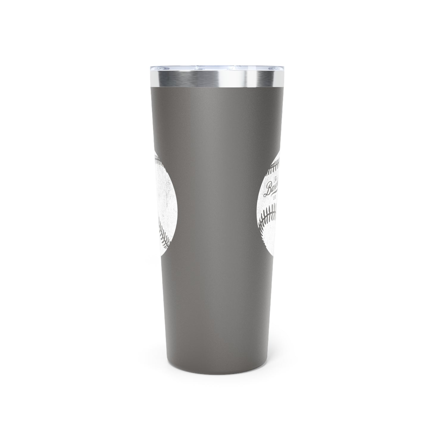 22oz Insulated Travel Tumbler_Weathered Baseball