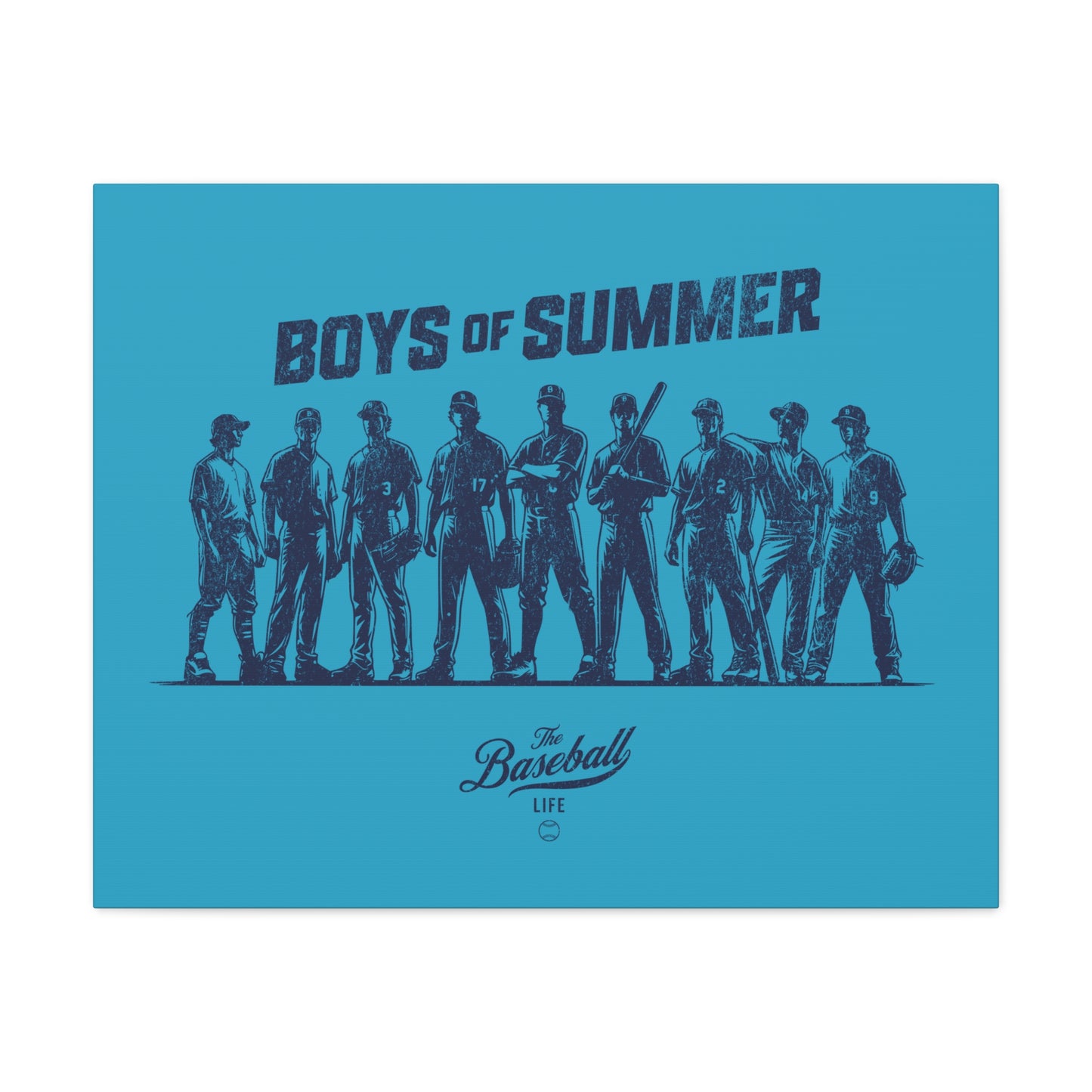 Boys of Summer Wall Art Canvas_Aqua