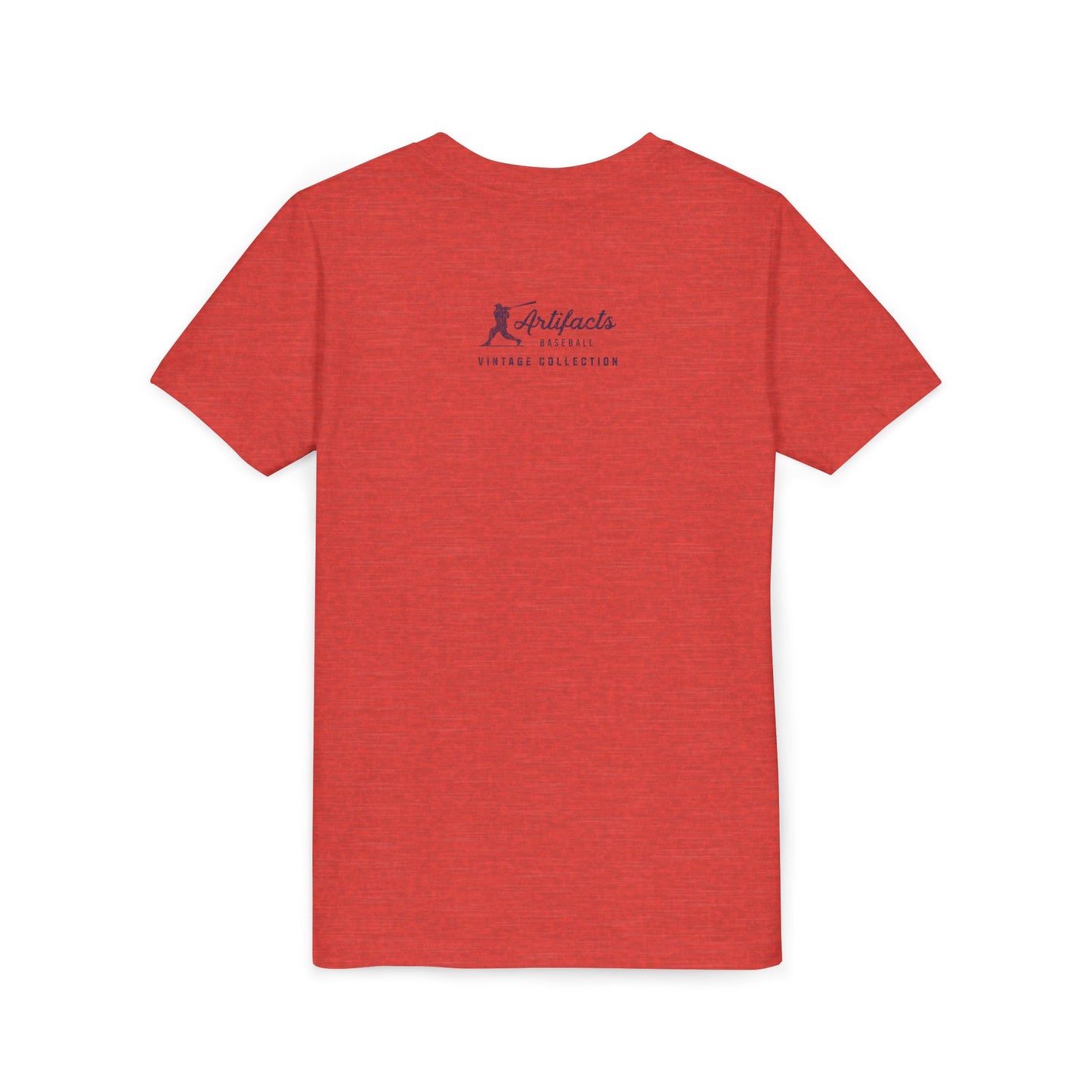 Youth Cooperstown NY Navy Print_Artifacts Baseball Collection T-Shirt