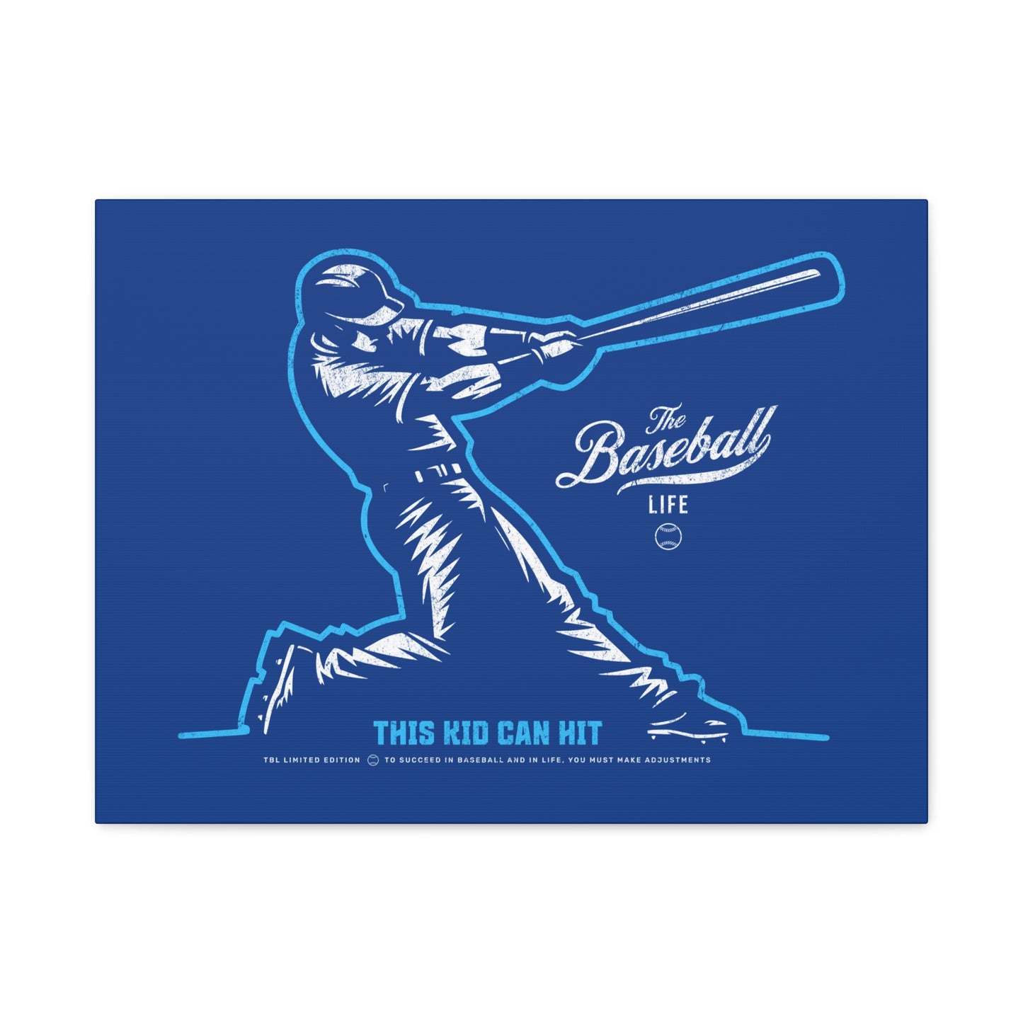 This Kid Can Hit Wall Art Canvas_Royal Blue