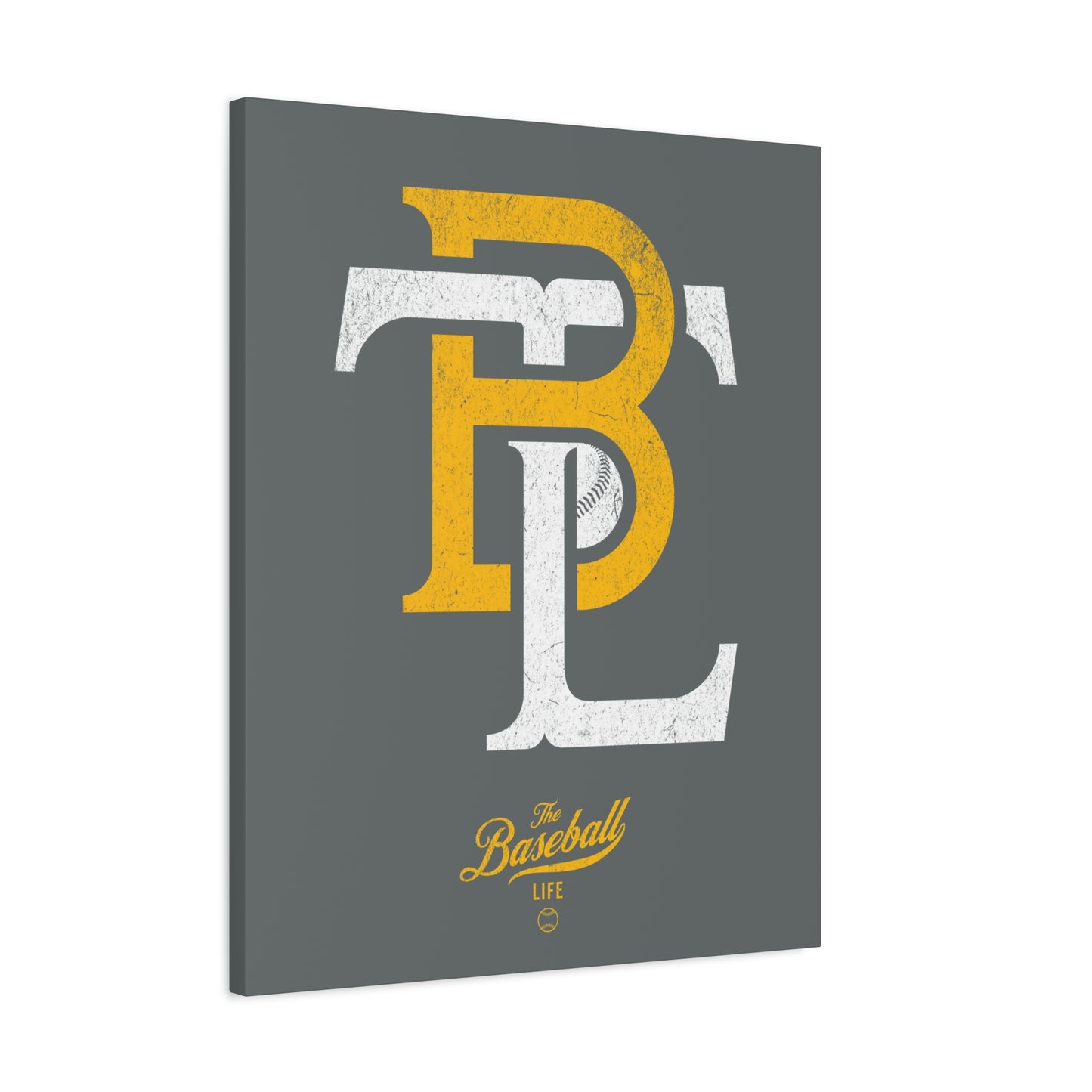 TBL Insignia Wall Art Canvas_Gray