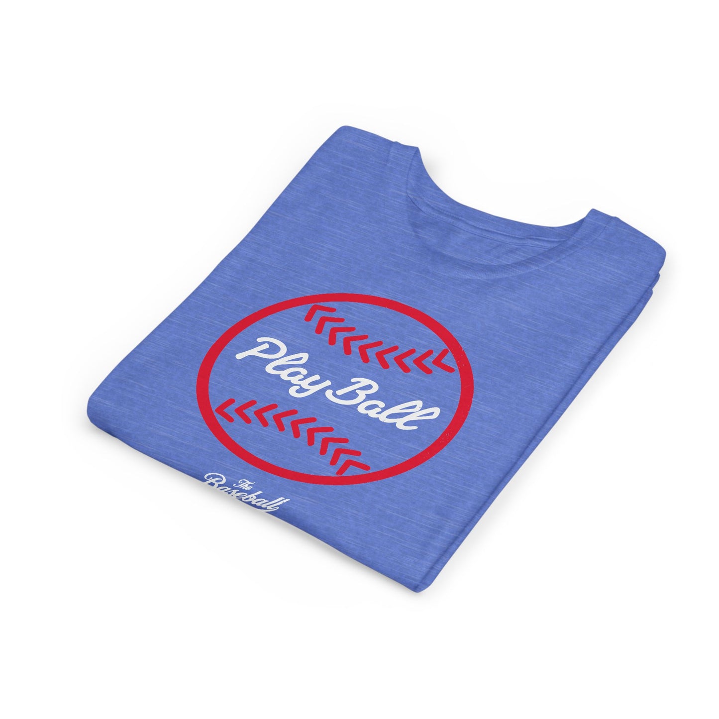 Youth Play Ball Graphic Baseball T-Shirt