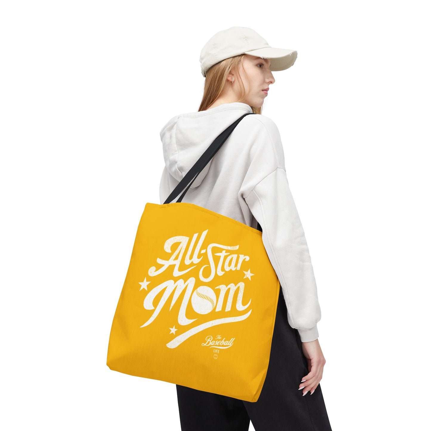 All-Star Mom Tote Bag_Yellow Gold