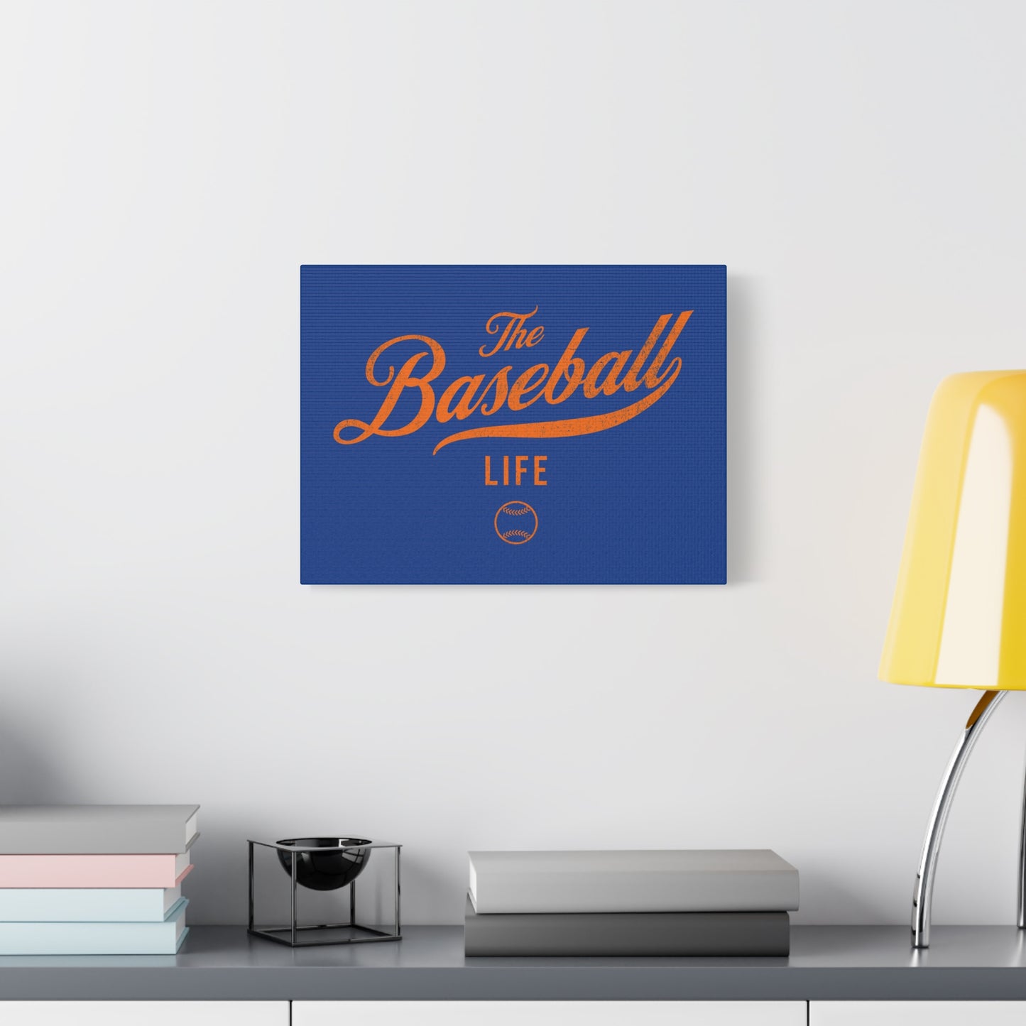 Wall Art Canvas_Royal w Orange