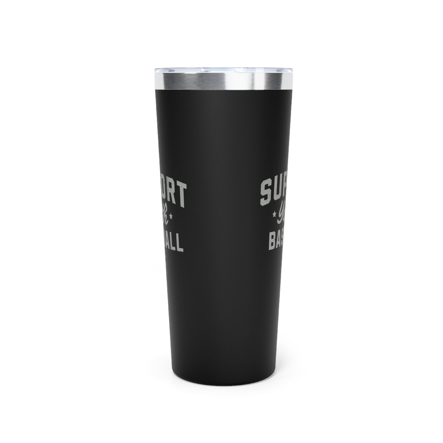 22oz Insulated Travel Tumbler_Support Youth Baseball