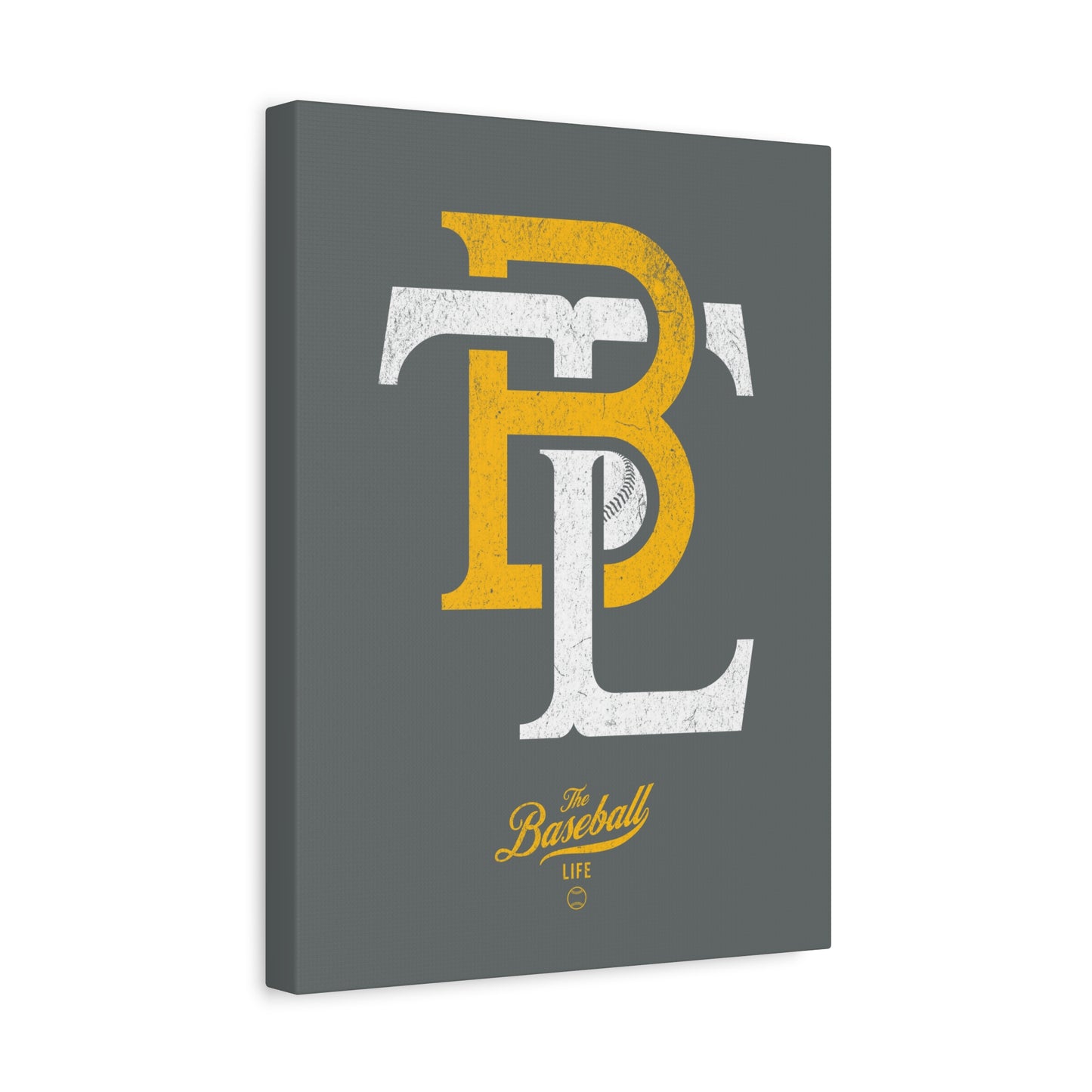 TBL Insignia Wall Art Canvas_Gray
