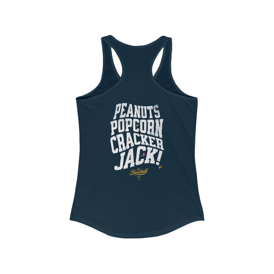 Peanuts Popcorn_Women's Racerback Tank