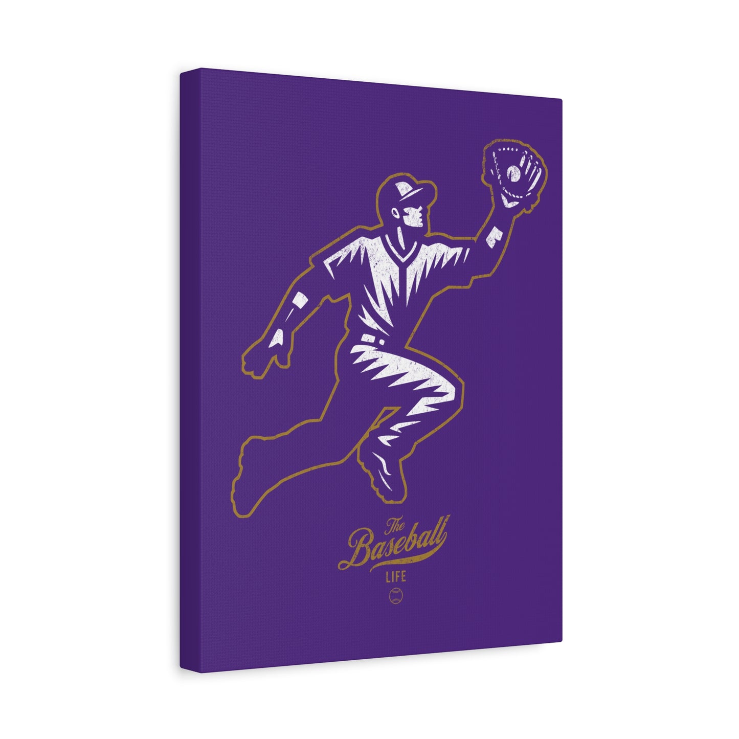 Player Icon Wall Art Canvas_Purple