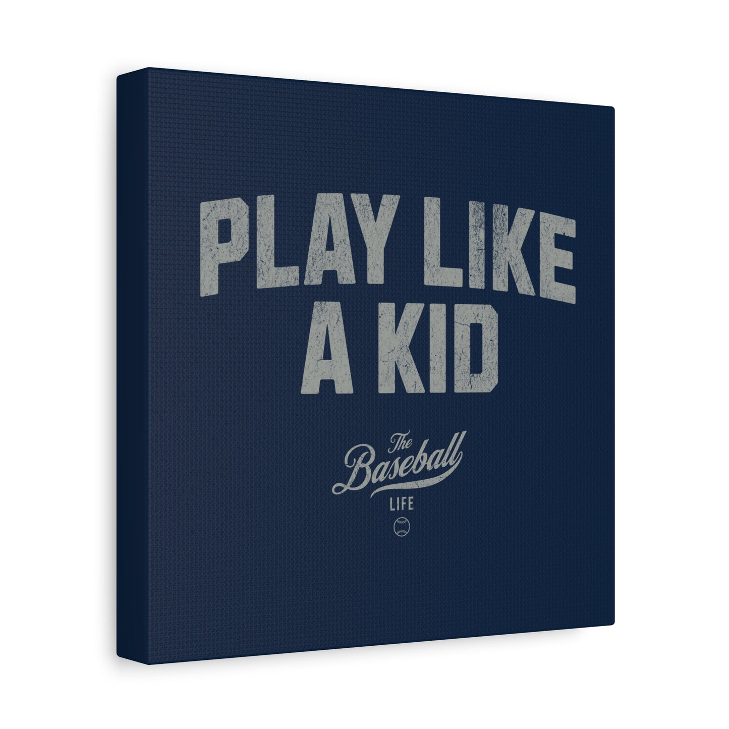 Play Like A Kid Wall Art Canvas_Navy