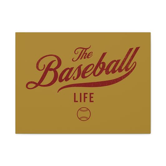 Wall Art Canvas_Old Gold w Maroon