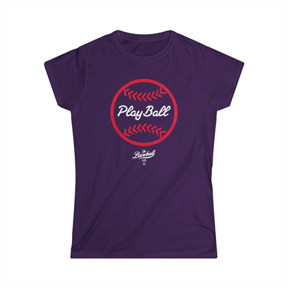Play Ball Iconic Women's Baseball T-Shirt