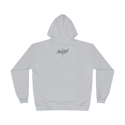 The Baseball Life Hoodie w/Grommets_Black Print