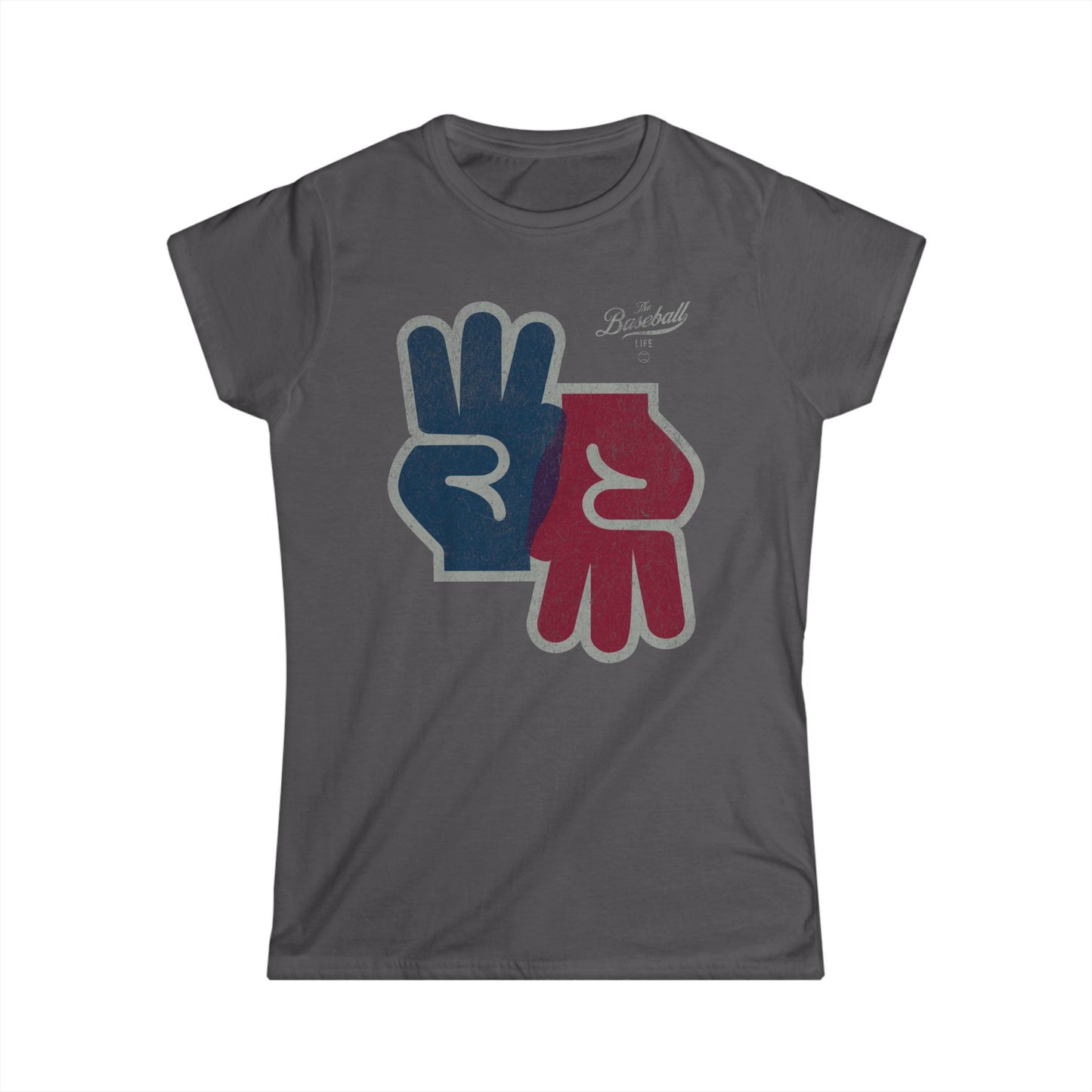 Women's 3-Up 3-Down Baseball T-Shirt