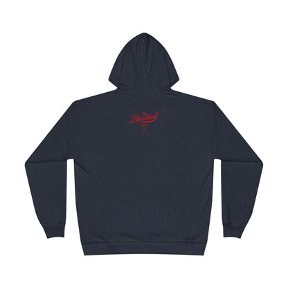 The Baseball Life Hoodie w/Grommets_Red Print