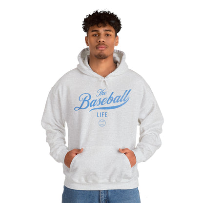 The Baseball Life Hoodie_Carolina Blue Print