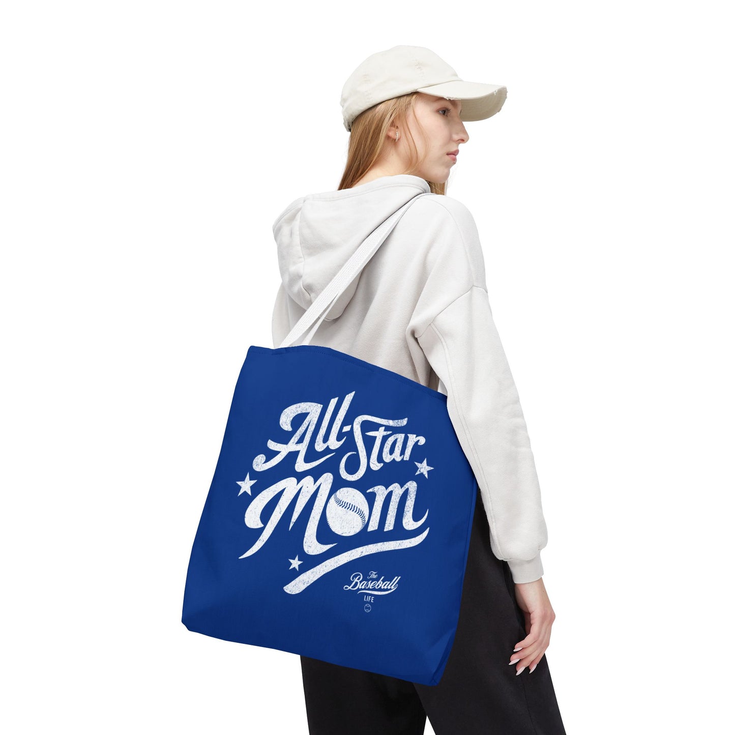 All-Star Mom Tote Bag_Royal Blue