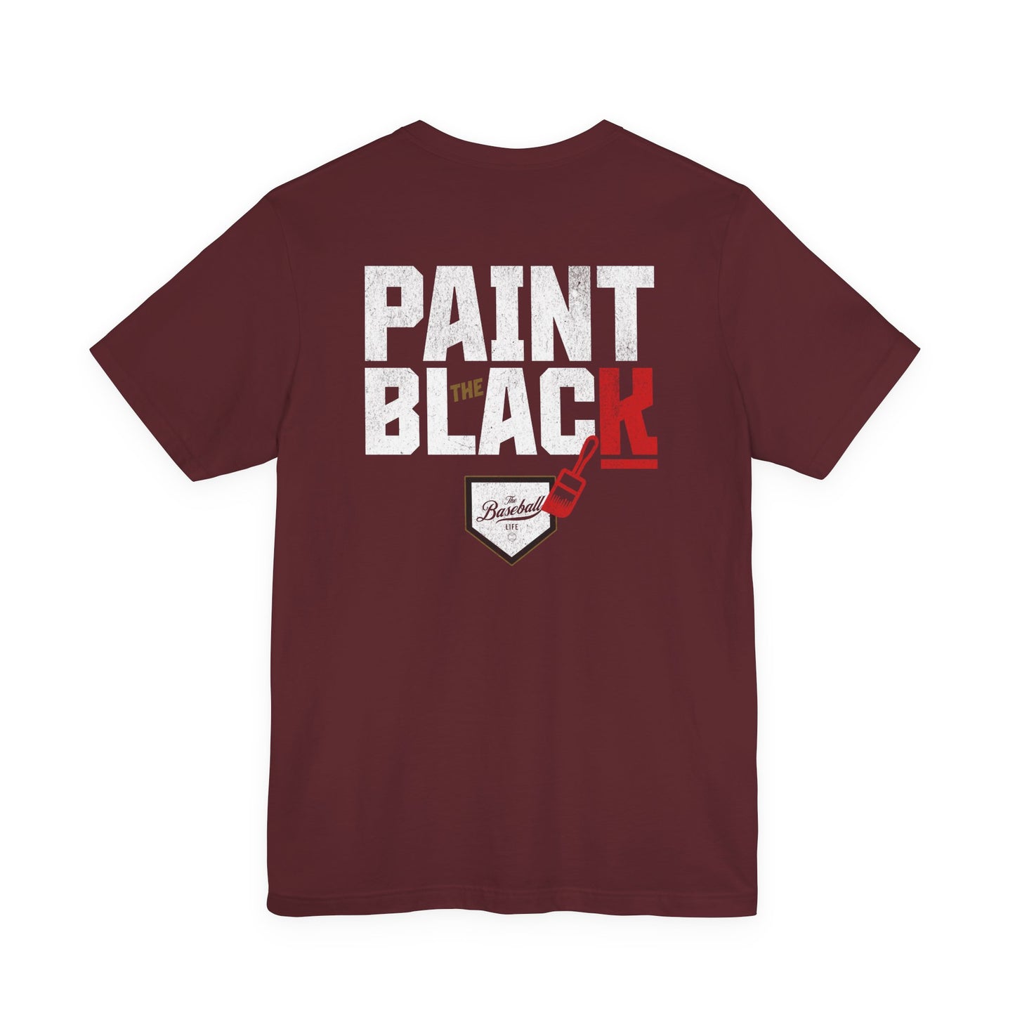 Paint The Black Baseball T-Shirt