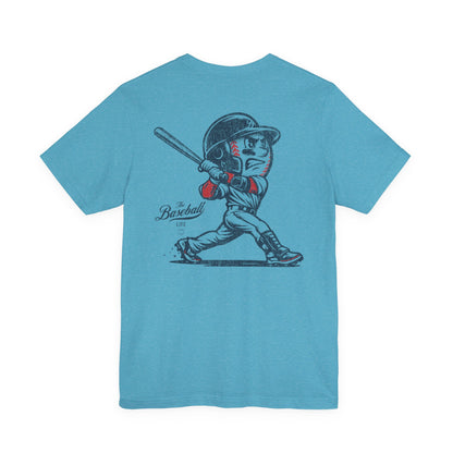 Mr. Baseball Mascot Home Run T-Shirt