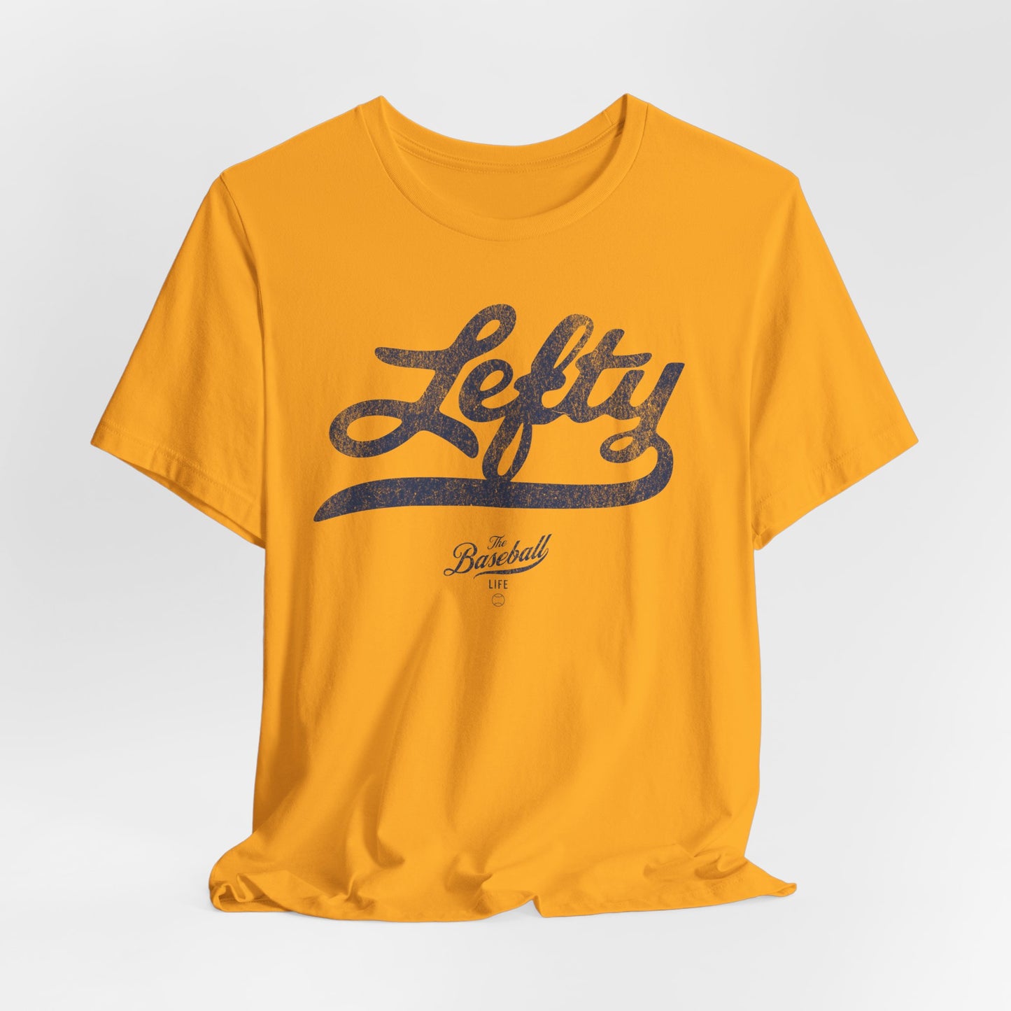 Lefty Baseball T-Shirt - Navy Print