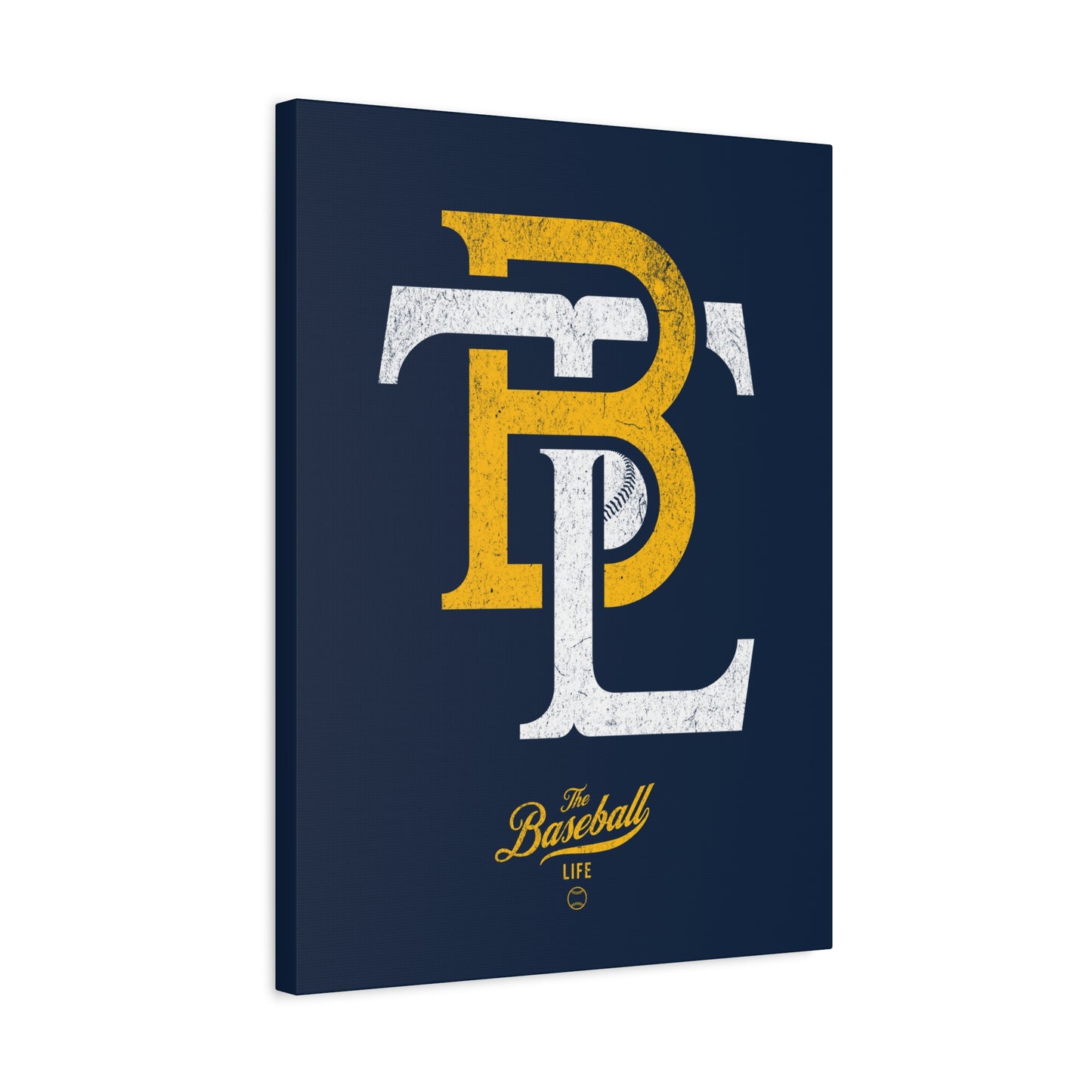 TBL Insignia Wall Art Canvas_Navy