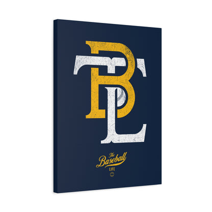 TBL Insignia Wall Art Canvas_Navy