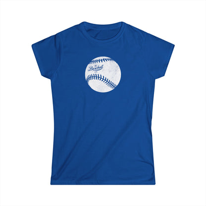 Women's Weathered Baseball T-Shirt