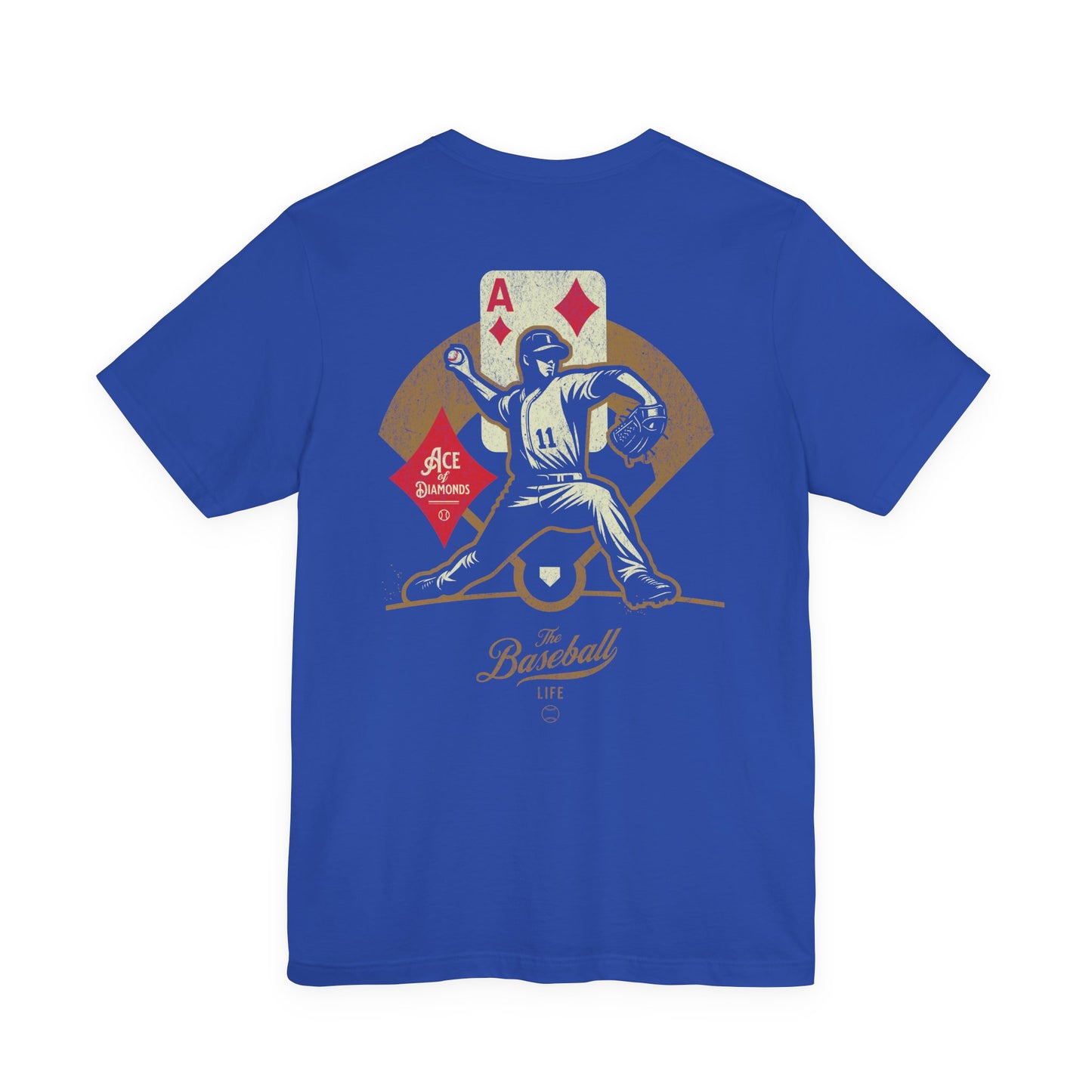 Ace of Diamonds Baseball T-Shirt