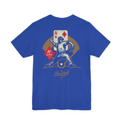 Ace of Diamonds Baseball T-Shirt