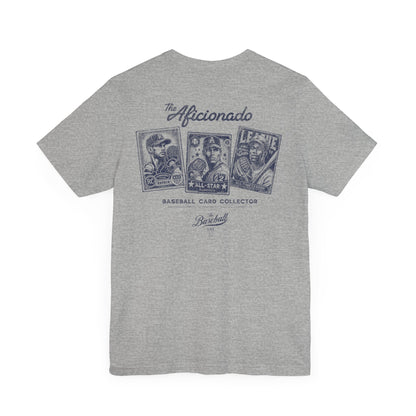 The Aficionado Baseball Card Collector T-Shirt