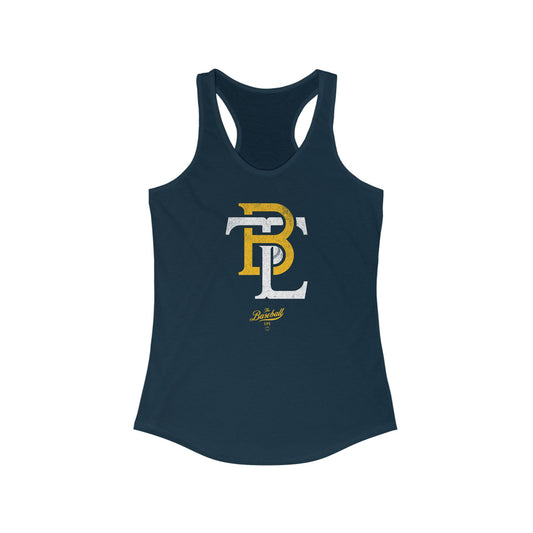 The Baseball Life Retro Insignia Racerback Tank