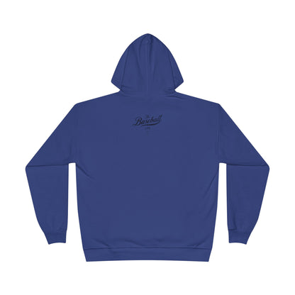 The Baseball Life Hoodie w/Grommets_Black Print