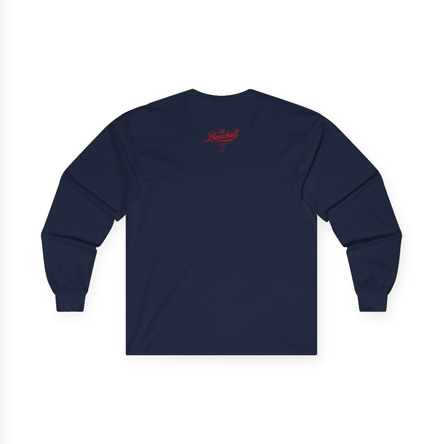 Classic Pennant_Red Print Long-Sleeve