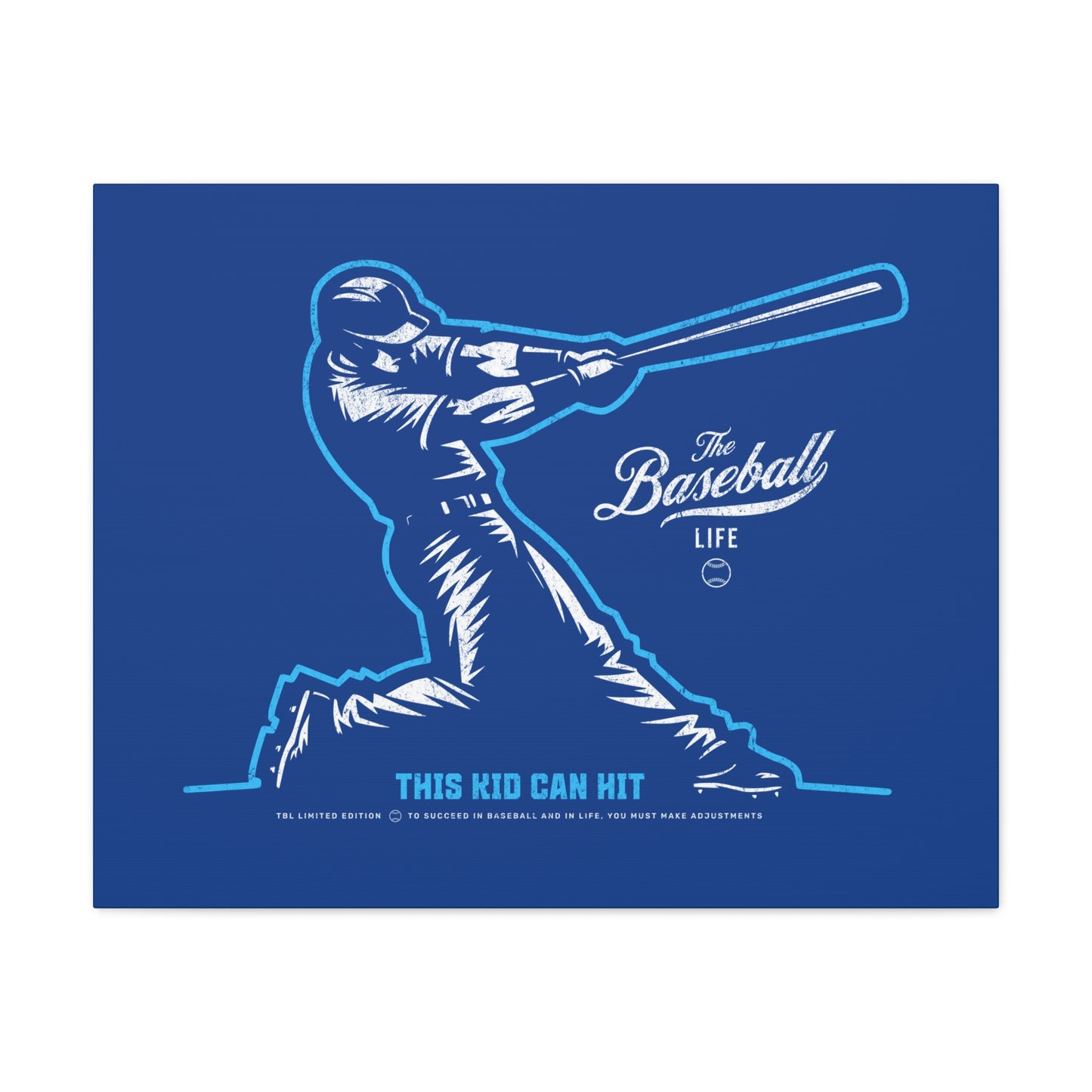 This Kid Can Hit Wall Art Canvas_Royal Blue