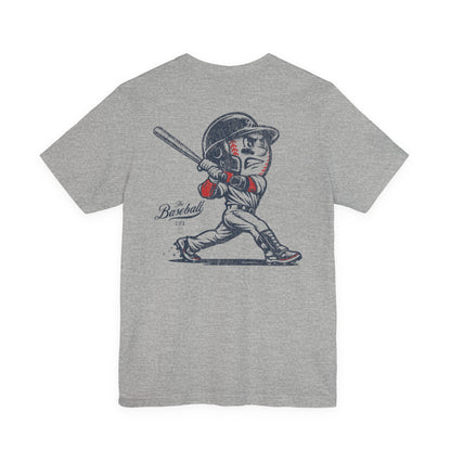 Mr. Baseball Mascot Home Run T-Shirt