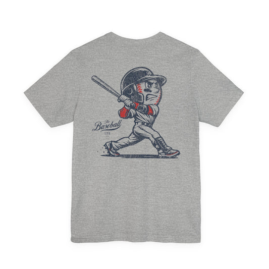 Mr. Baseball Mascot Home Run T-Shirt
