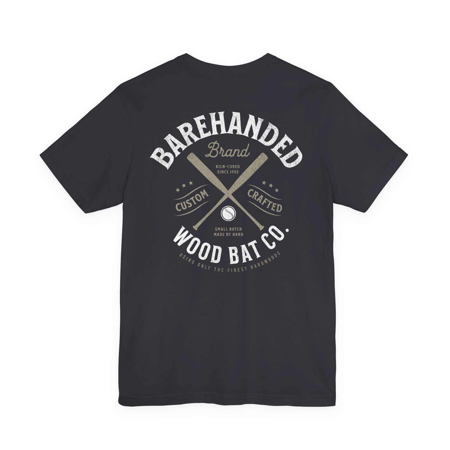 Barehanded Wood Bat Co. Baseball T-Shirt