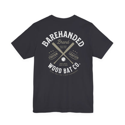 Barehanded Wood Bat Co. Baseball T-Shirt