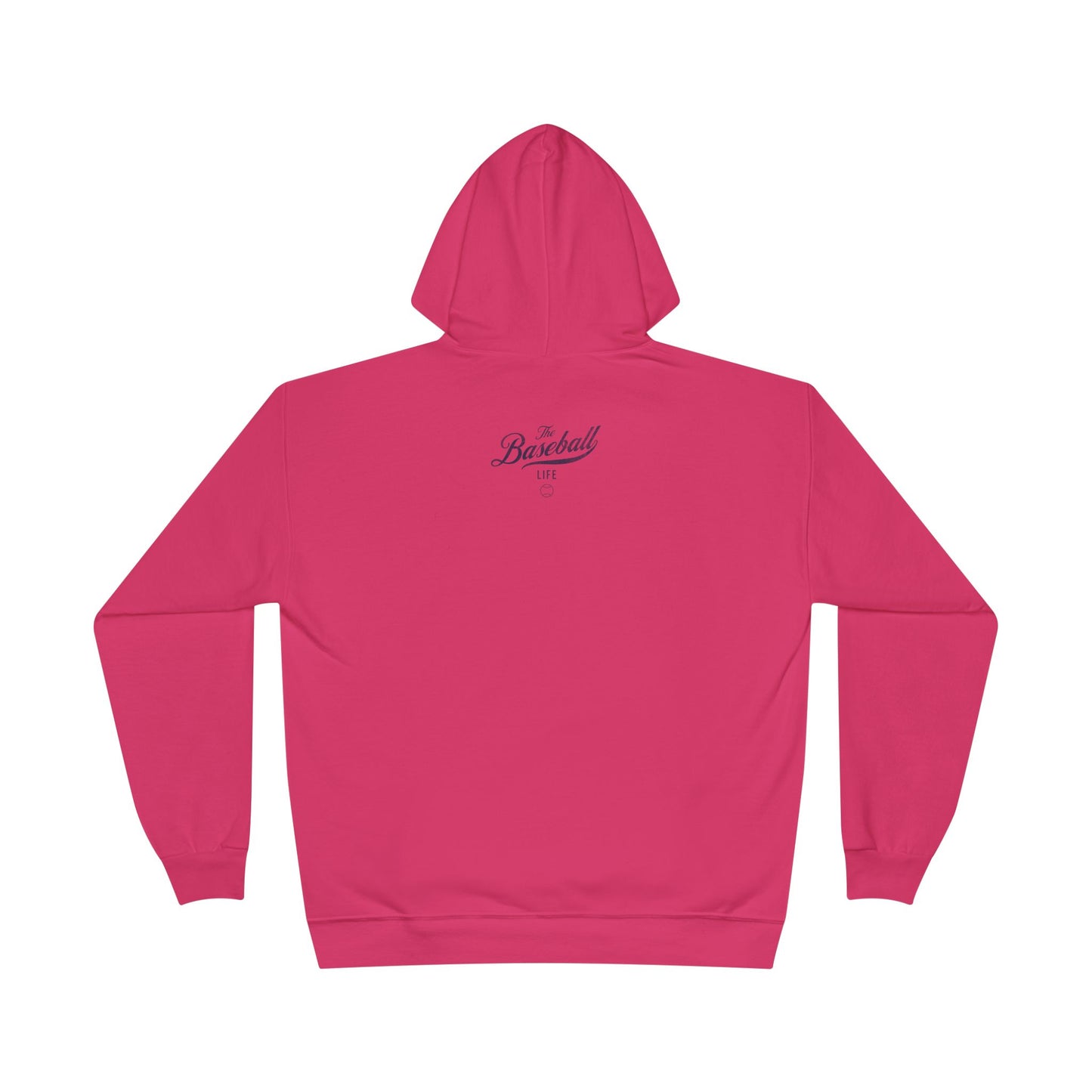The Baseball Life Hoodie w/Grommets_Navy Print